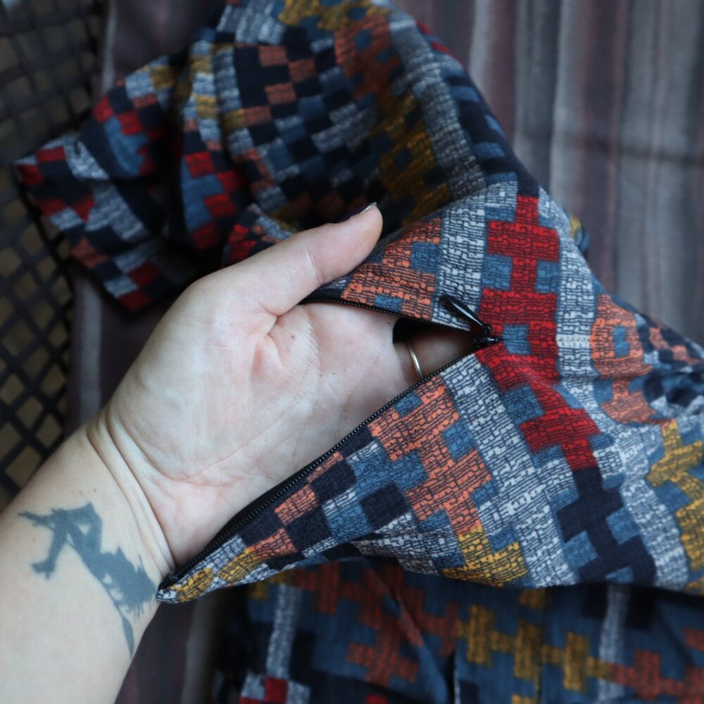 Pendleton Multicolour Aztec Print Midi Dress Size… - image 8